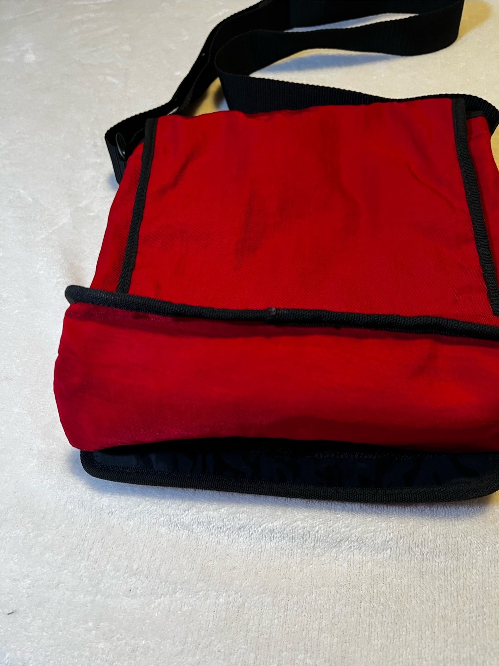 DKNY Red and Black Crossbody Messenger Bag - Picture 4 of 10
